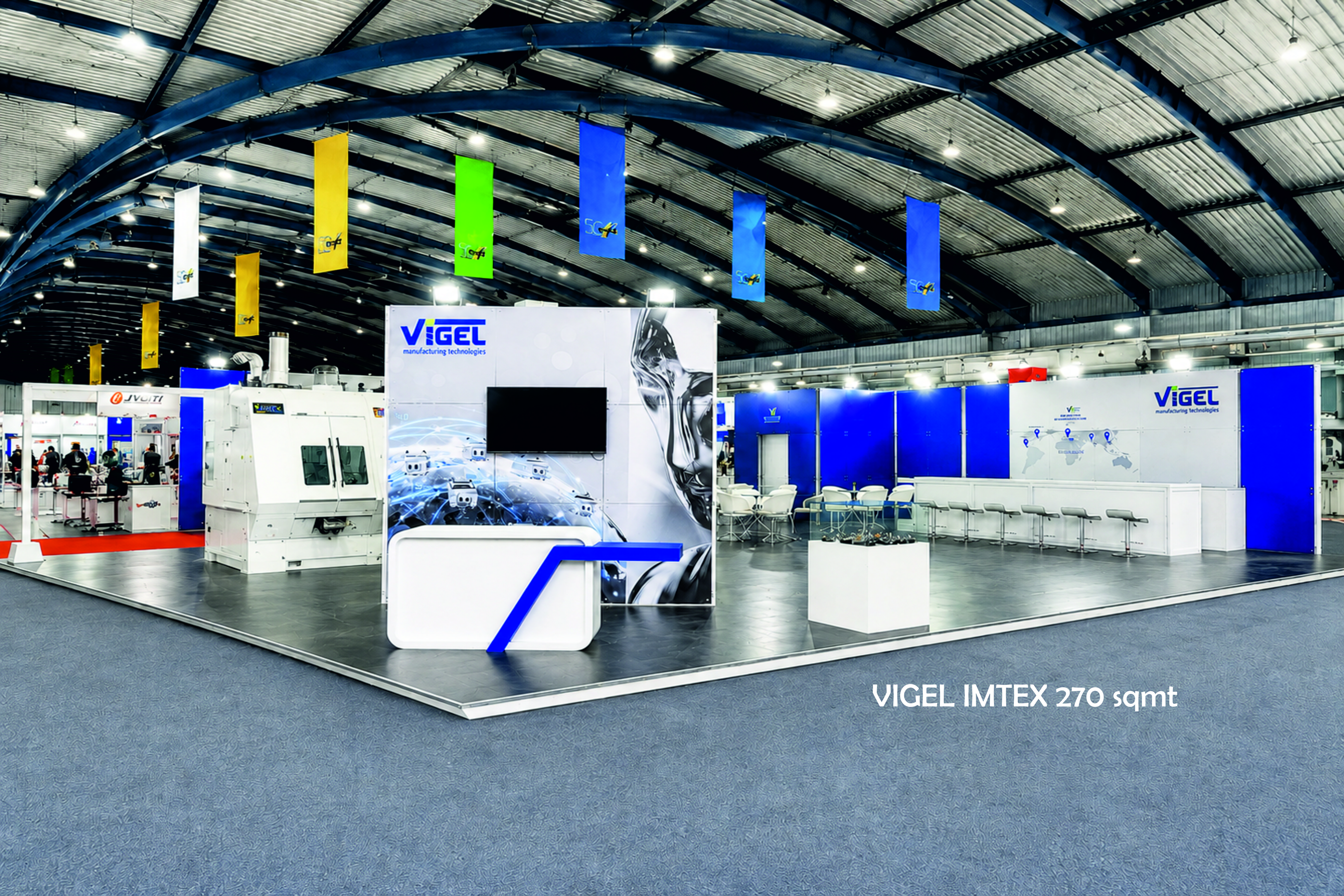 VIEGL custom exhibition booth fabrication
