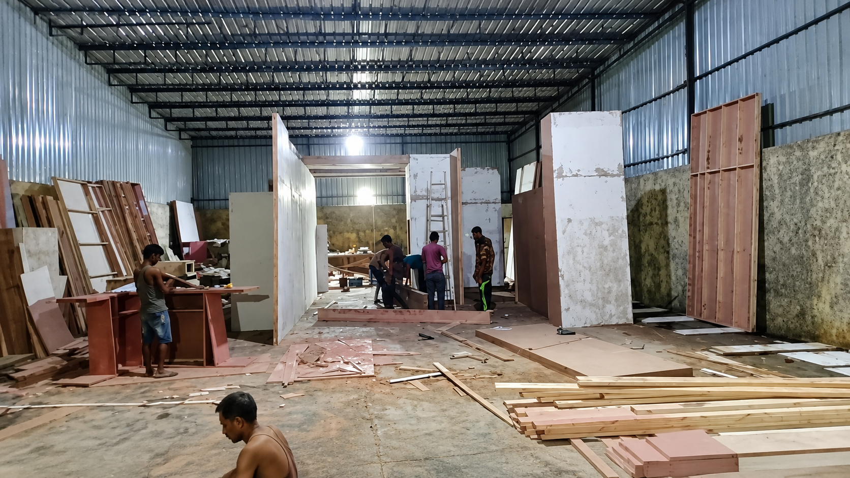 Exhibition stall fabrication workshop - Trio Exhibitions