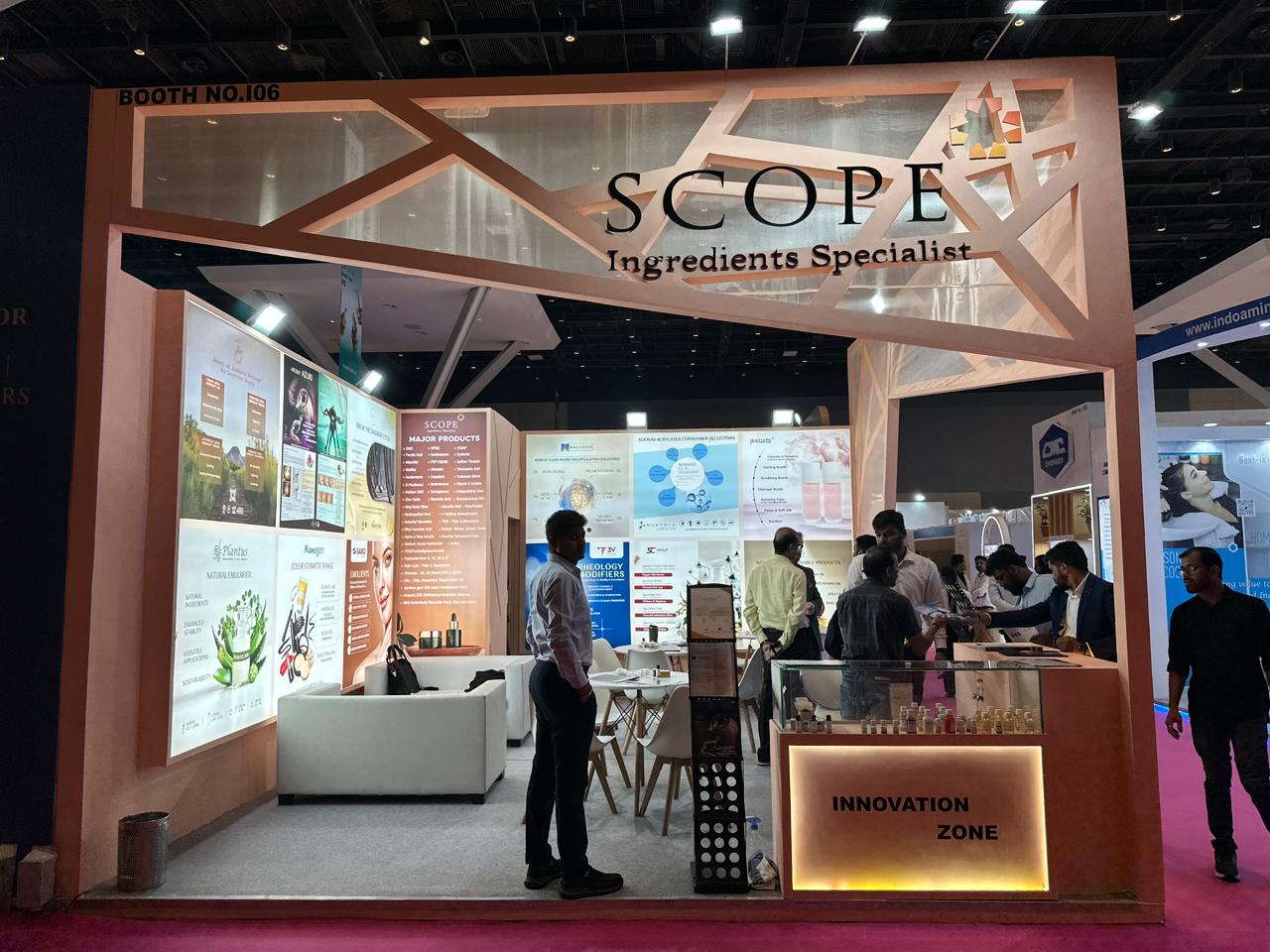 Scope exhibition stall design at Mumbai Exhibition