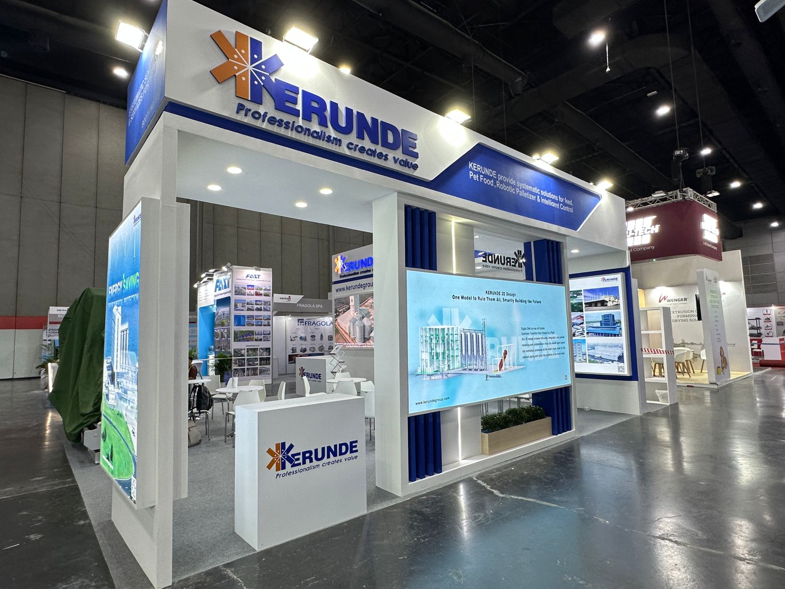 Vitrac exhibition booth design at Thailand trade show