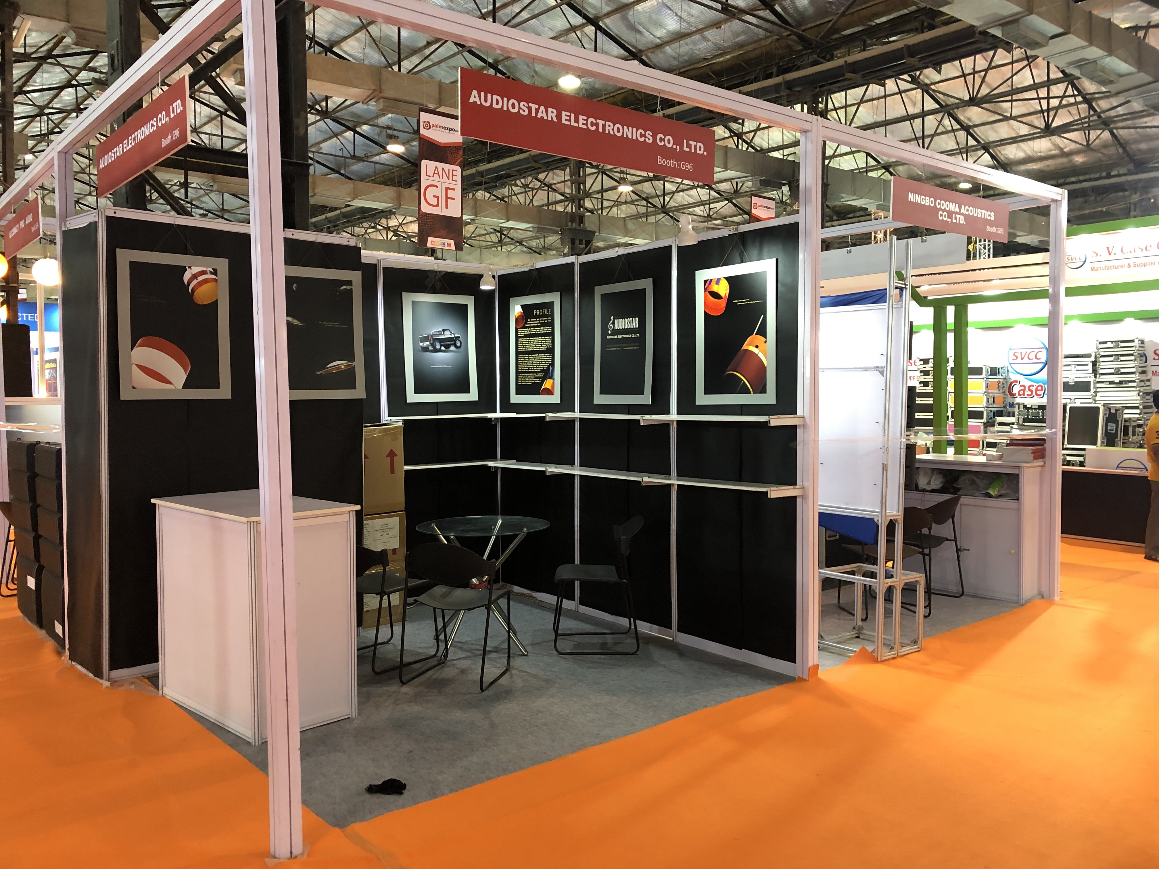 China Pavilion Maxima exhibition stand at Palm Expo