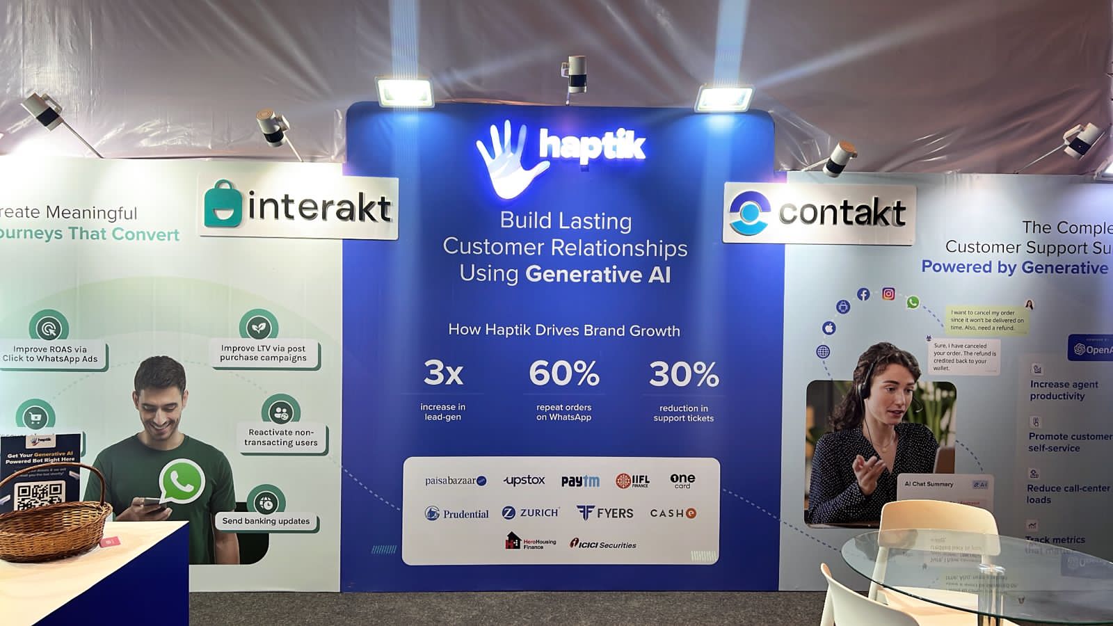 HAPTIK Stall JIO 