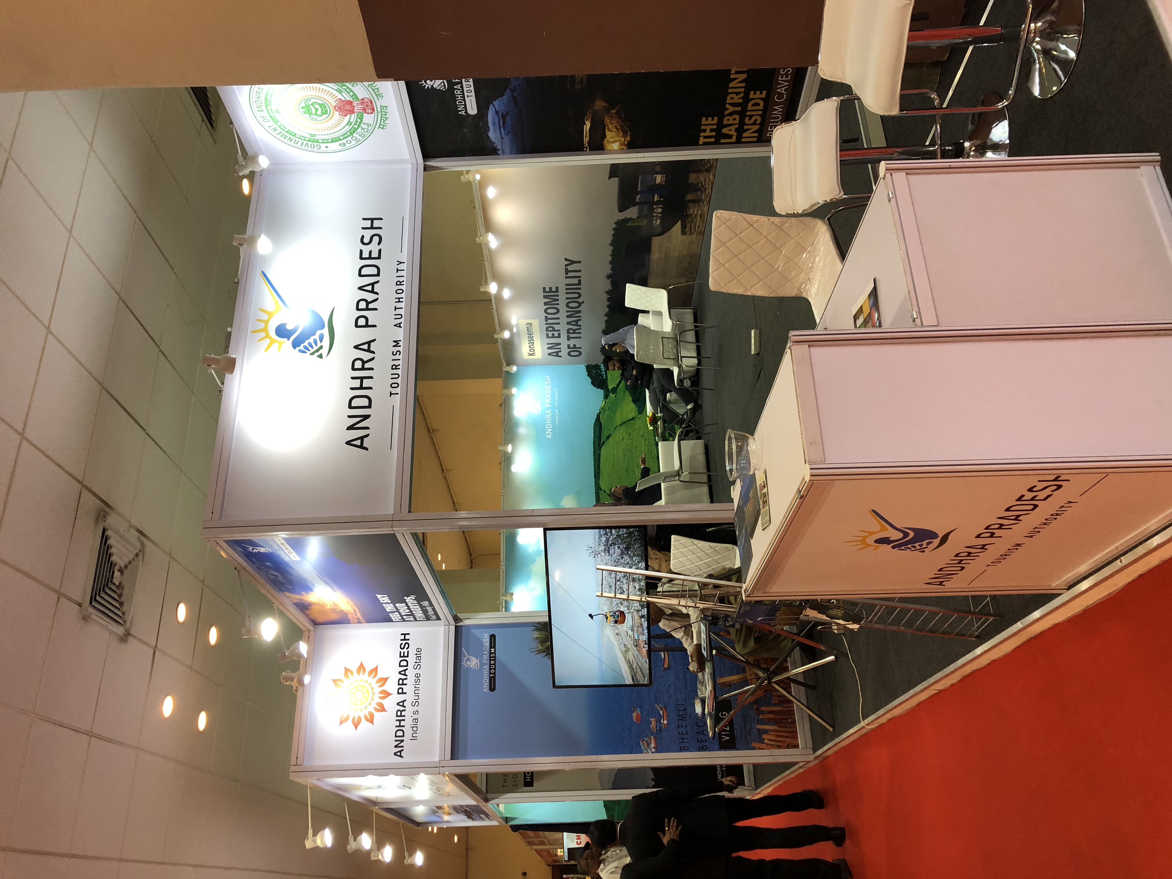 Maxima and Octonorm exhibition stand at FIPIN Brazil expo