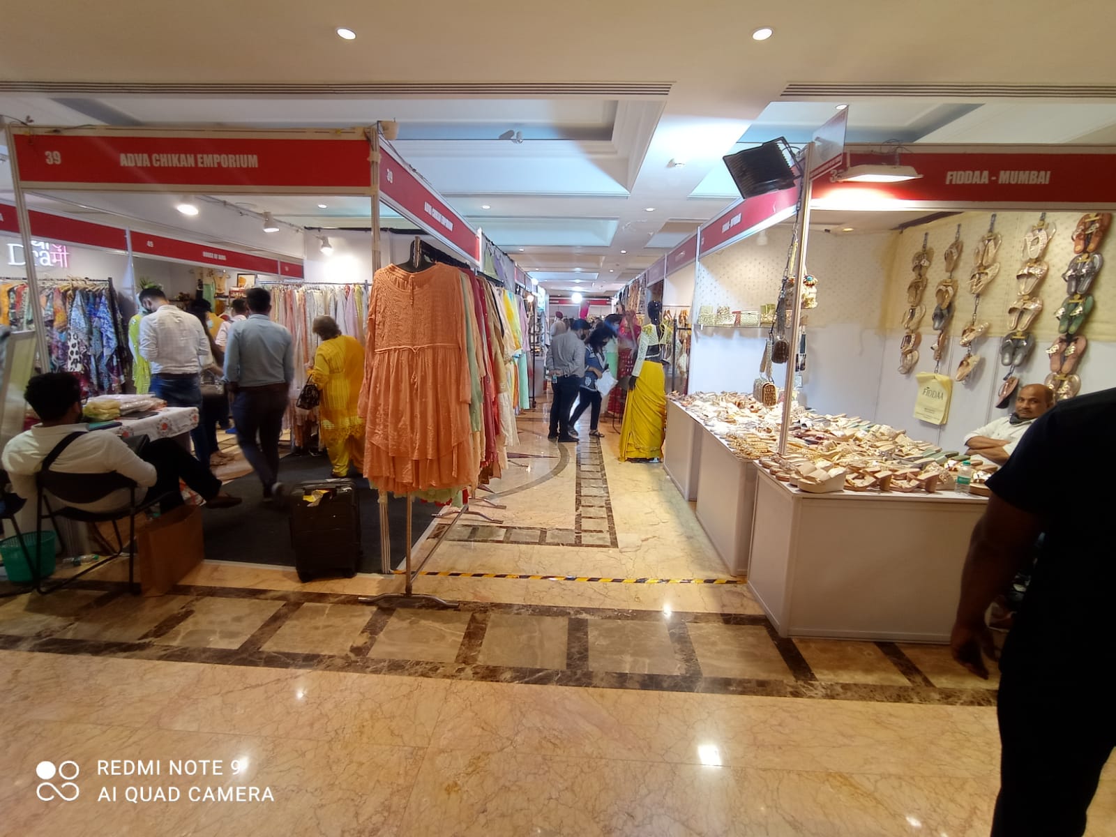 Octonorm exhibition booth at jewellery expo
